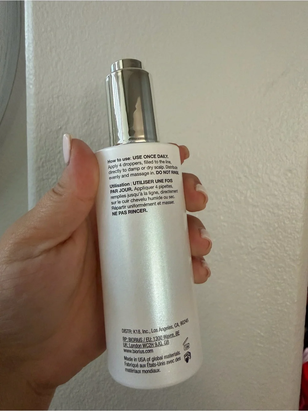 NEW K18 FutureIQ™ biomimetic hair longevity serum
